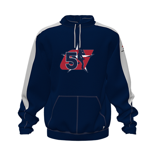 [CUS-DFW-HOOD-FLC-LSL-NVY-YXS-LOGO1] Hoodie (Youth XS, Navy, Logo 1)