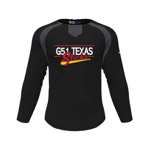 [CUS-DFW-PULL-FLC-CNK-LSL-BLK-YS-LOGO2] Pullover (Youth S, Black, Logo 2)
