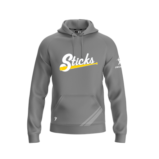 [CUS-DFW-SUHOOD-FLC-LSL-GRY-YXS-LOGO3] Summit Hoodie (Youth XS, Gray, Logo 3)