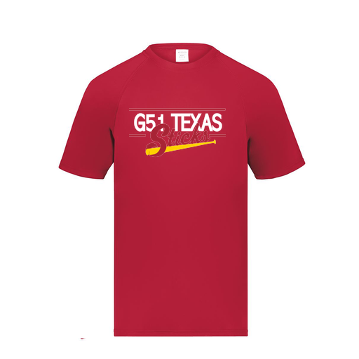 [2790.083.S-LOGO2] Men's Smooth Sport T-Shirt (Adult S, Red, Logo 2)