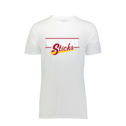 [FTSCUBWH-AS-LOGO2] Decker Men's Tri-Blend T-Shirt - Short Sleeve (Adult S, White, Logo 2)