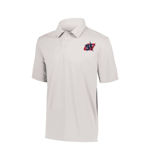 [5018.005.S-LOGO1] Youth Vital Polo (Youth S, White, Logo 1)