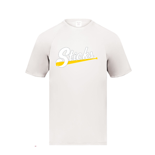 [2791.005.S-LOGO3] Youth Smooth Sport T-Shirt (Youth S, White, Logo 3)