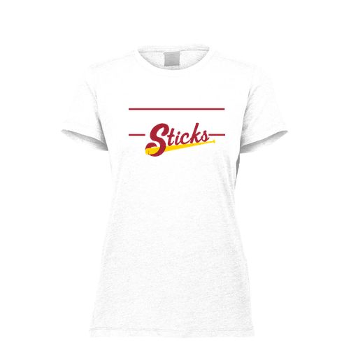[FTSCUBWH-FAXS-LOGO2] Decker Women's Tri-Blend T-Shirt - Short Sleeve (Female Adult XS, White, Logo 2)