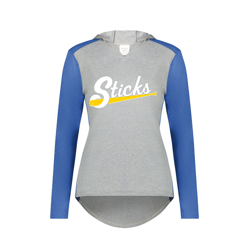 [6902.28V.XS-LOGO3] Ladies Vintage Hoodie (Female Adult XS, Royal, Logo 3)