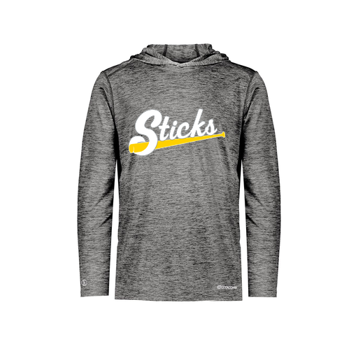 [CUS-DFW-CHGHOOD-PER-LSL-BLK-AS-LOGO3] Men's Charge Hoodie (Adult S, Black, Logo 3)