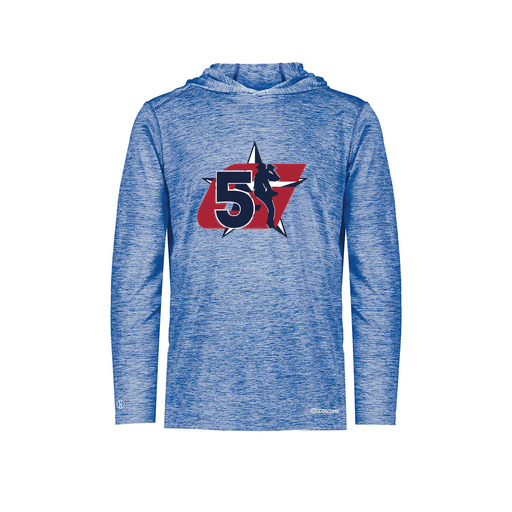 [FOLHCGRY-AS-LOGO1] Decker Men's Charge Hoodie (Adult S, Royal, Logo 1)