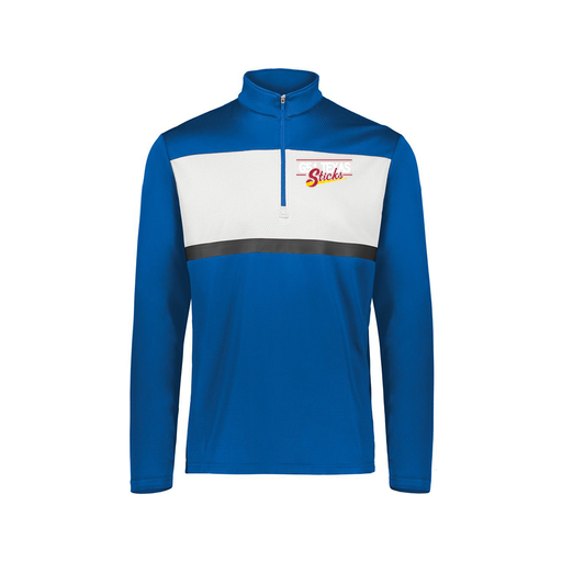 [222691.280.S-LOGO2] Youth Bold 1/4 Zip Pullover (Youth S, Royal, Logo 2)