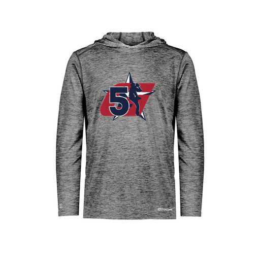 [FOLHCGBK-YS-LOGO1] Decker Youth Charge Hoodie (Youth S, Black, Logo 1)