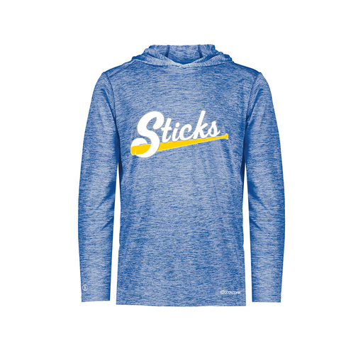 [CUS-DFW-CHGHOOD-PER-LSL-RYL-YS-LOGO3] Youth Charge Hoodie (Youth S, Royal, Logo 3)