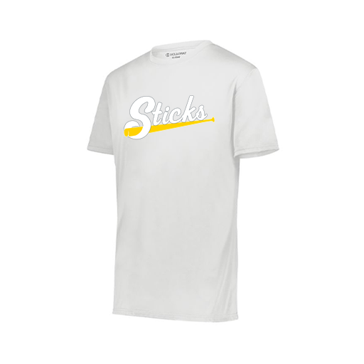 [222818.005.S-LOGO3] Men's Movement Dri Fit Shirt (Adult S, White, Logo 3)