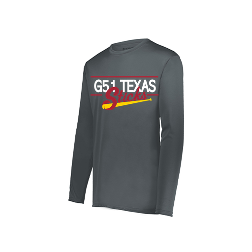 [222822.059.XS-LOGO2] Men's LS Smooth Sport Shirt (Adult XS, Gray, Logo 2)