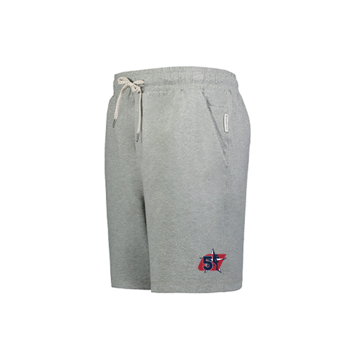 [223504.013.XS-LOGO1] Men's Ventura Soft Knit Shorts (Adult XS, Silver, Logo 1)