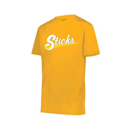 [222819.025.XXS-LOGO3] Youth Movement Dri Fit Shirt (Youth XXS, Athletic Gold, Logo 3)