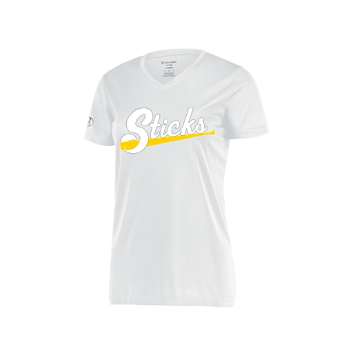 [222820.005.S-LOGO3] Ladies Movement Dri Fit Shirt (Female Adult S, White, Logo 3)