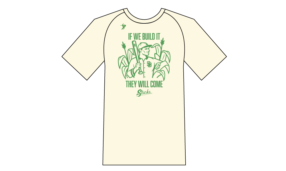 Sticks Baseball - Field of Dreams Shirt