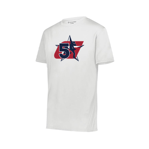 [222819.005.XXS-LOGO1] Youth Movement Dri Fit Shirt (Youth XXS, White, Logo 1)