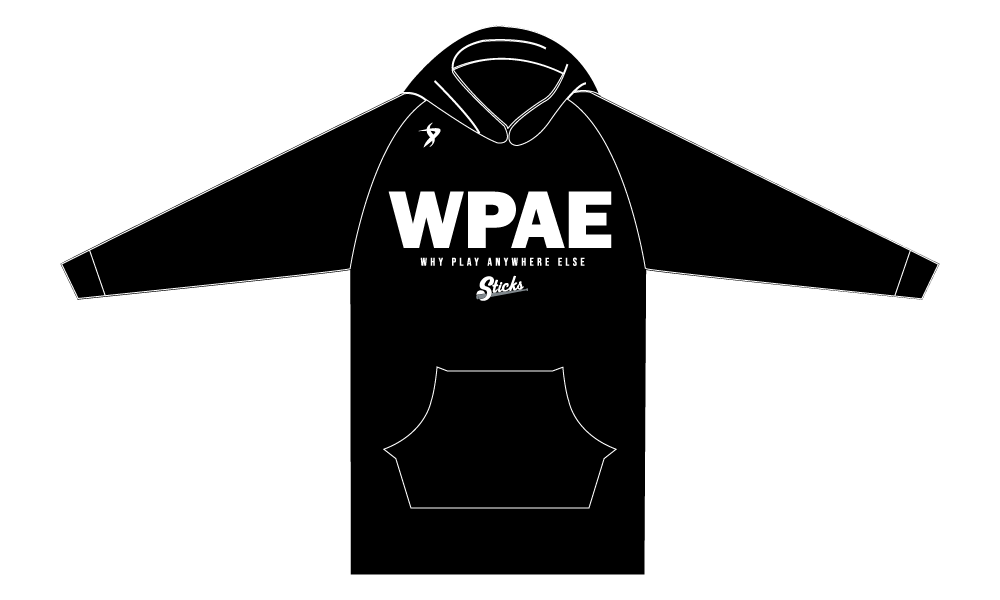 Sticks Baseball - Black WPAE Hoodie