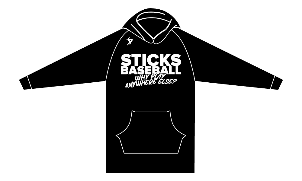 Sticks Baseball - WPAE Marker Hoodie