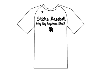 Sticks Baseball - Soup T-Shirt