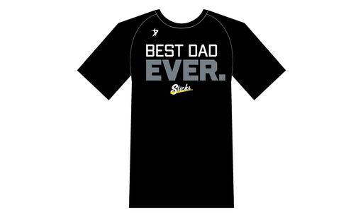 Sticks Baseball - Best Dad Ever Shirt