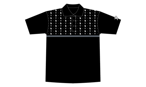 Sticks Baseball - Black Polo