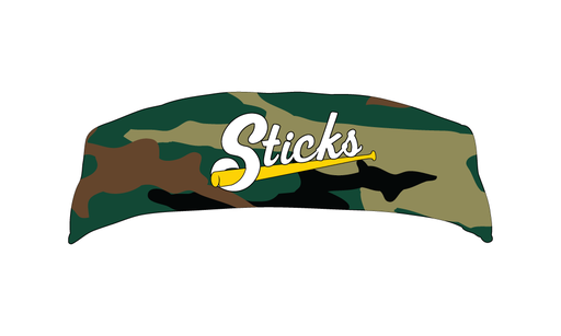 Sticks Baseball - Camo Headband